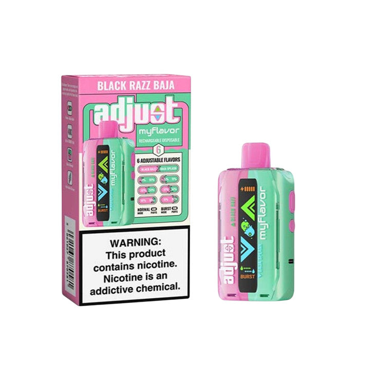 Black Razz Baja Splash - Adjust My Flavor 40000 Disposable