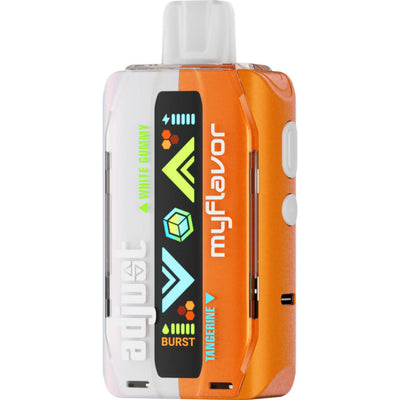 Tangerine White Gummy - Adjust My Flavor 40000 Disposable
