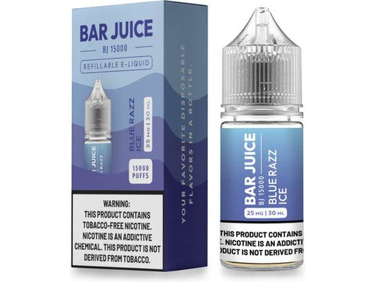 Bar Juice E-Liquid - Blue Razz Ice 30ML Bottle
