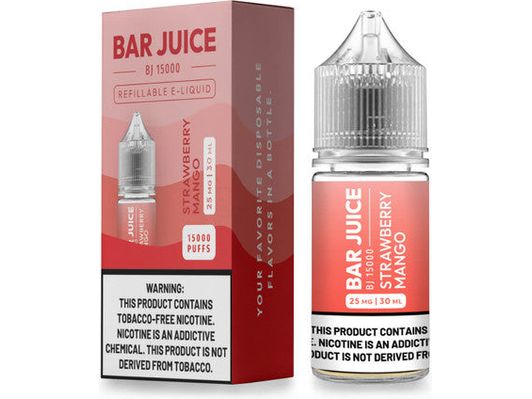 Bar Juice E-Liquid - Strawberry Mango 30ML Bottle