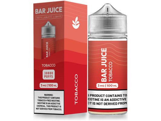 Bar Juice E-Liquid - Tobacco 100ML