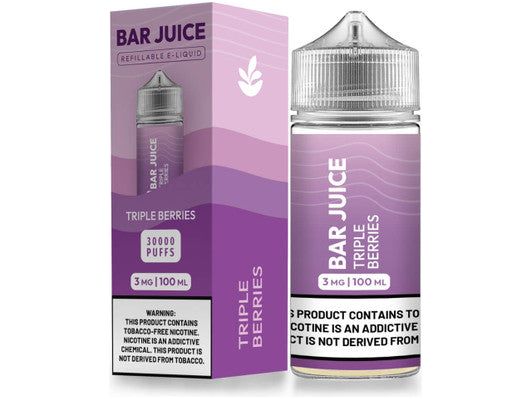 Bar Juice E-Liquid - Triple Berries 100ML
