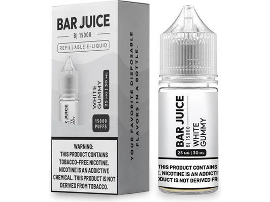 Bar Juice E-Liquid - White Gummy 30ML Bottle