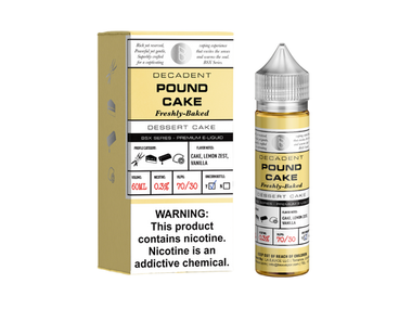 BSX Series E-Liquid - Pound Cake 60ML Bottle