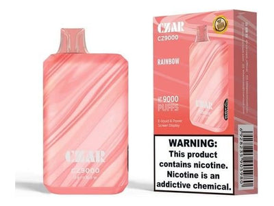 CZAR CZ9000 Disposable Vape - Rainbow