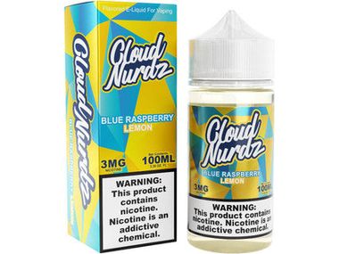 Cloud Nurdz E-Liquid - Blue Raspberry Lemon 100ML