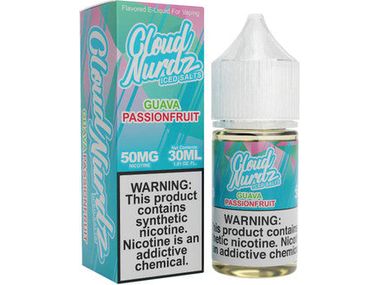 Cloud Nurdz E-Liquid - Guava Passionfruit 100ML Bottle