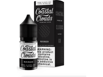 Coastal Clouds Salt E-Liquid - Mango 30ML Bottle