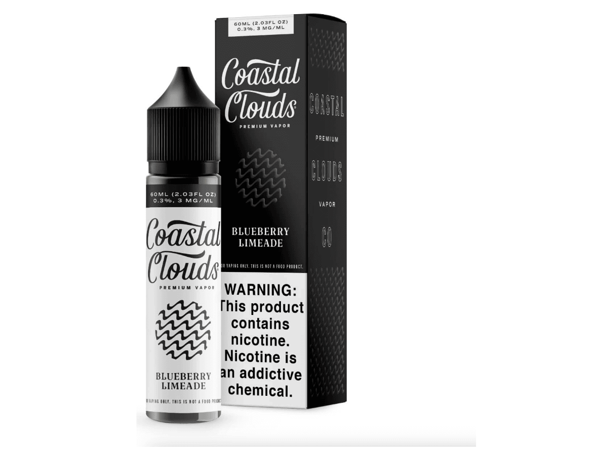 Coastal Clouds E-Liquid - Blueberry Limeade 60ML E-Liquid