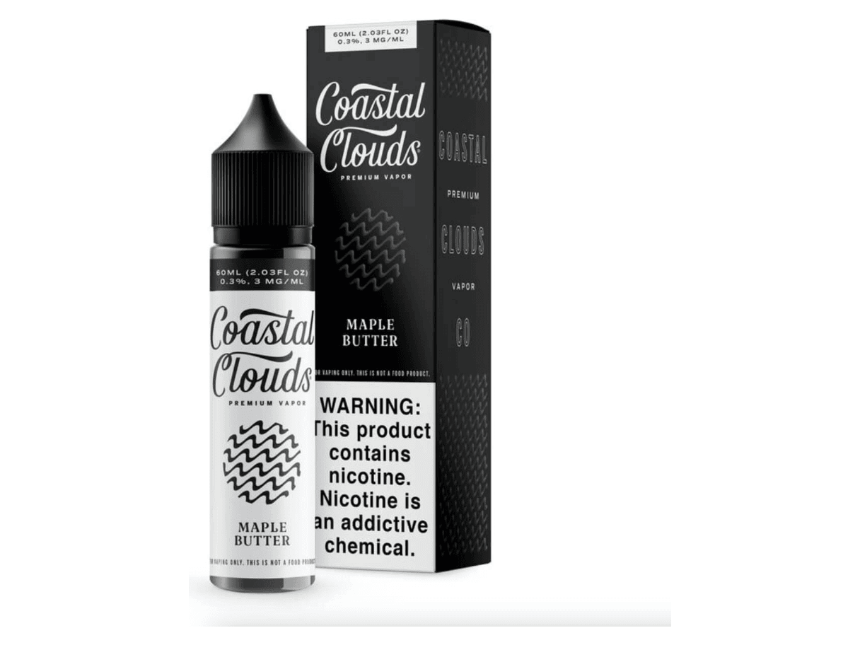 Coastal Clouds E-Liquid - Maple Butter 60ML Bottle