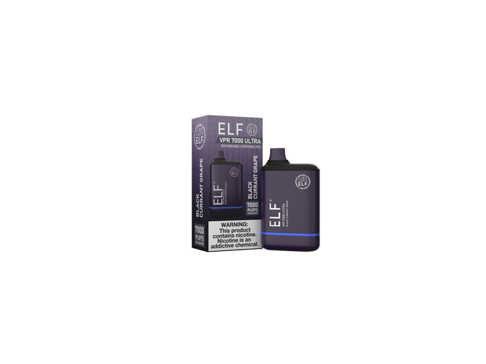 ELF VPR 7000 ULTRA Disposable Vape - Black Currant Grape