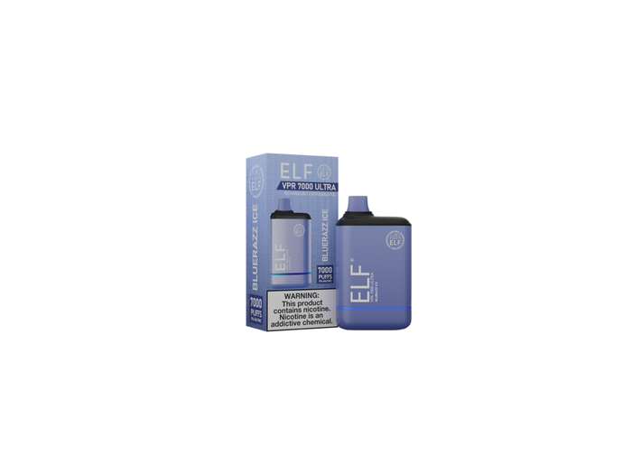 ELF VPR 7000 Ultra Disposable Vape - Blue Razz Ice