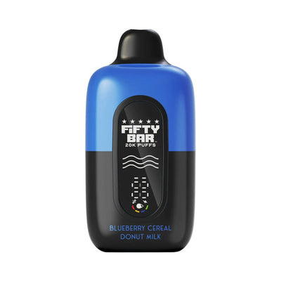 Blueberry Cereal Donut Milk - Fifty Bar V2 20K Vape