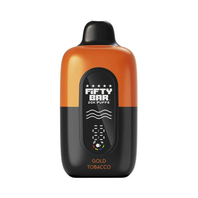 Gold Tobacco Cake - Fifty Bar V2 20K Vape