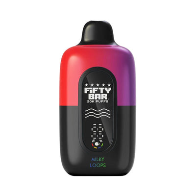 Milky Loops- Fifty Bar V2 20K Vape