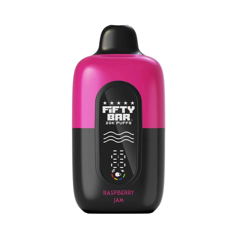 Raspberry Jam - Fifty Bar V2 20K Vape