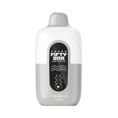 Strawmelon Twist - Fifty Bar V2 20K Vape