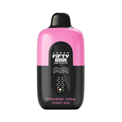 Strawberry Cereal Donut Milk - Fifty Bar V2 20K Vape