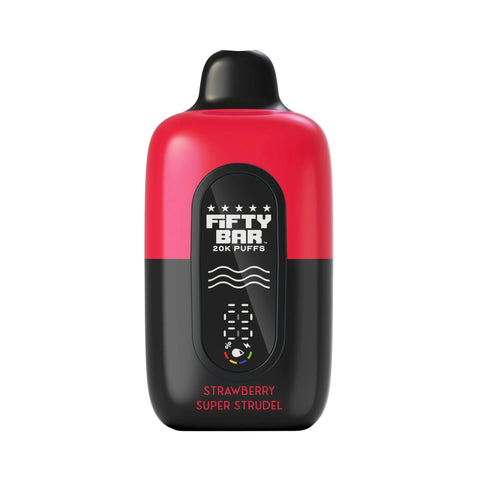 Strawberry Super Strudel - Fifty Bar V2 20K Vape