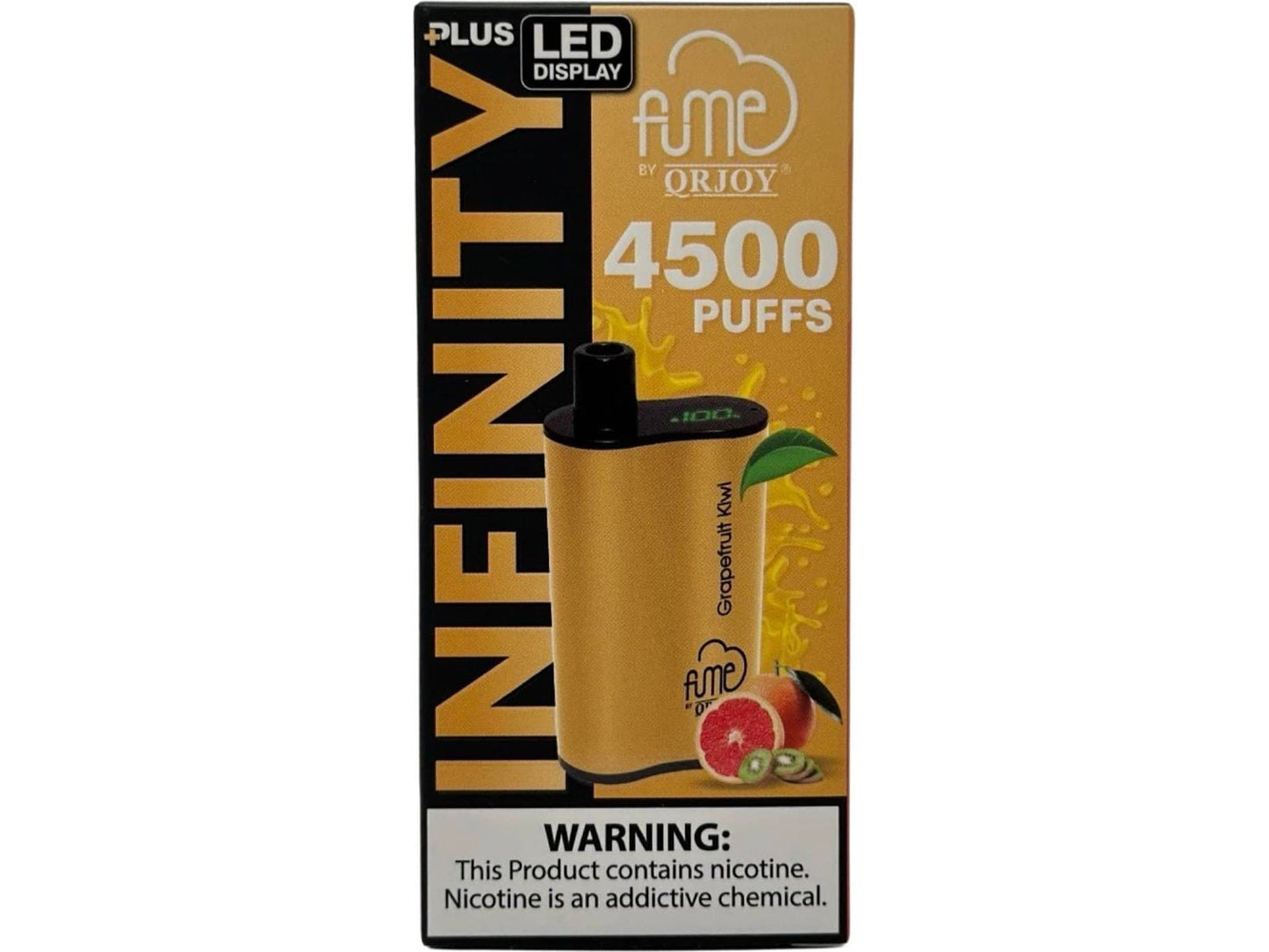 Fume Inifinity Front Packaging - Grapefruit Kiwi