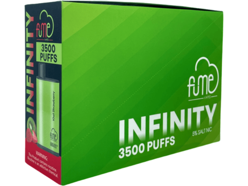Fume Infinity Kiwi Strawberry Flavor - Disposable vape Box / Brick packaging 3500 puffs
