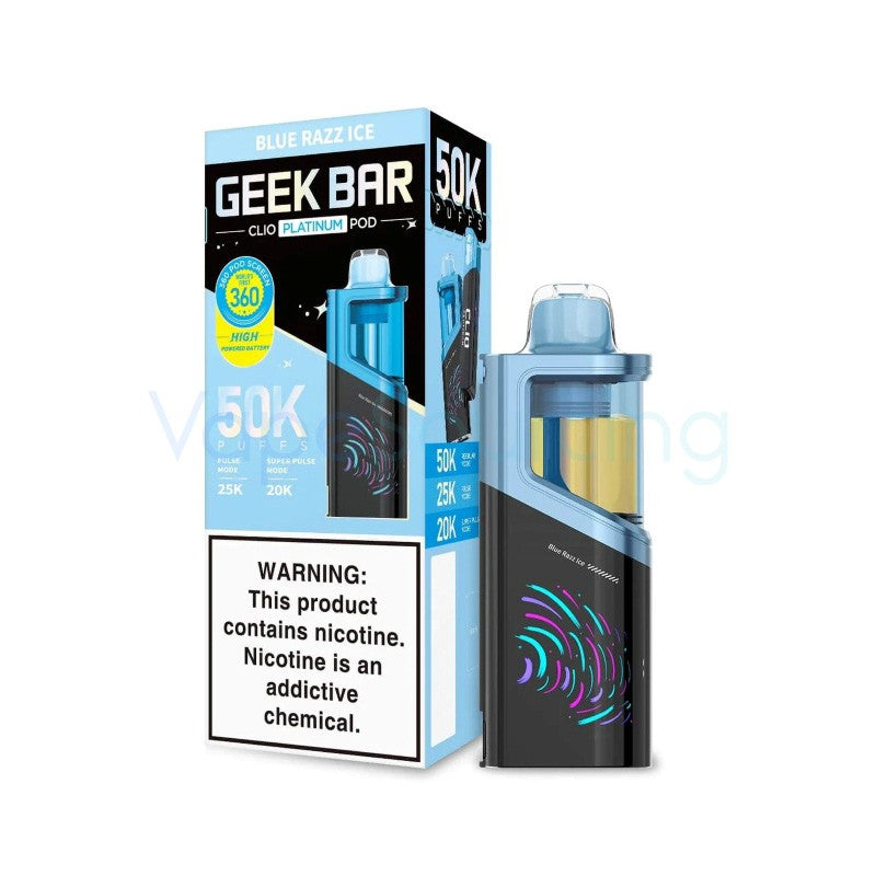 Blue Razz Ice - Geek Bar Clio 50k Disposable Pod