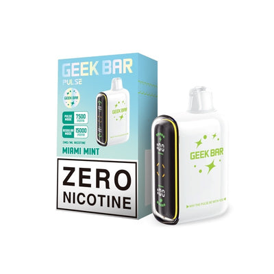 Miami Mint - Geek Bar Pulse 15000 Zero Nicotine Disposable