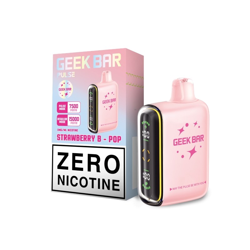 GeekBar_Pulse_Zero_Nicotine_15000Puffs_StrawberryBlowPop