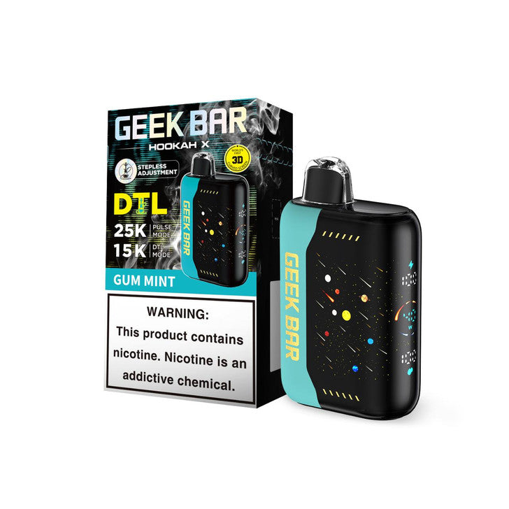 Gum Mint - Geek Bar Hookah 25k Disposable