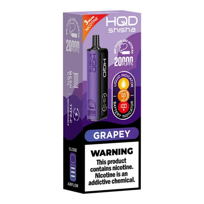 Grapey - HQD Shisha 20k Disposable