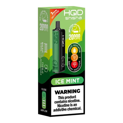 Ice Mint - HQD Shisha 20k Disposable