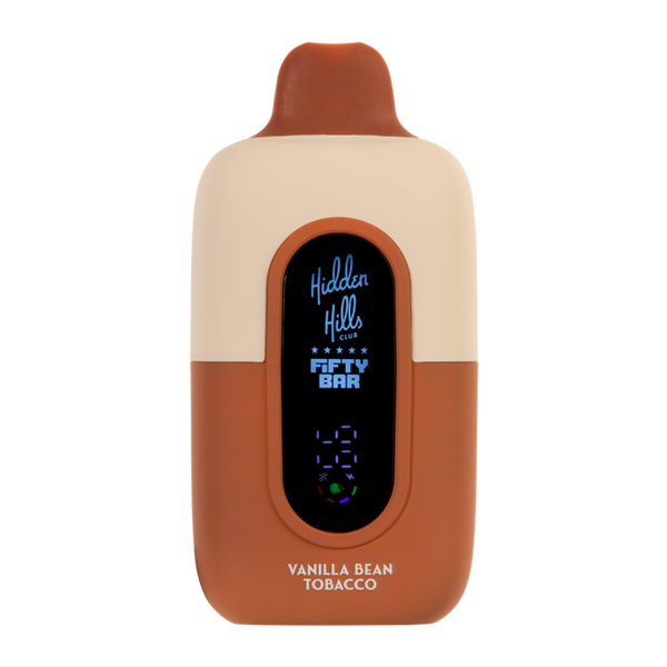 Vanilla Bean Tobacco - Fifty Bar X Hidden Hills Vape
