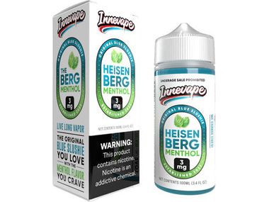 Innevape E-Liquid Heisenberg Menthol 100ML Bottle