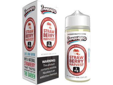 Innevape E-Liquid - Strawberry Harvest 100ML Bottle