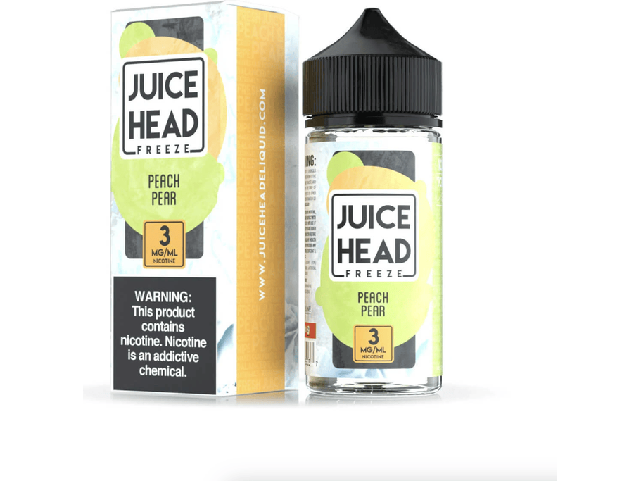 Juice Head E-Liquid - Peach Pear Freeze 100ML Bottle