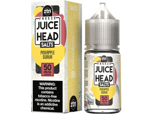 Juice Head E-Liquid - Pineapple Guava Freeze Salts 30ML Bottle