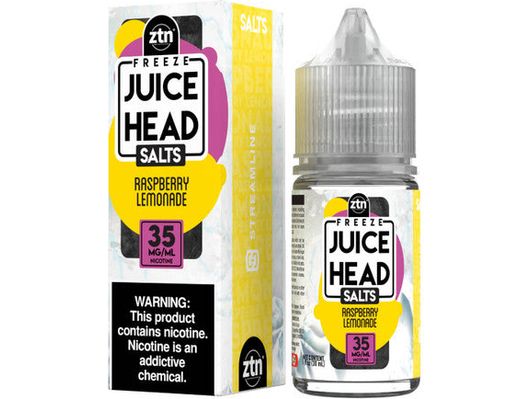 Juice Head E-Liquid - Raspberry Lemonade Freeze Salts 30ML Bottle
