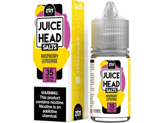 Juice Head E-Liquid - Raspberry Lemonade Salt 30ML Bottle