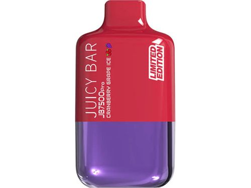 Juicy Bar JB 7500 Pro Disposable Vape - Cranberry Grape ice