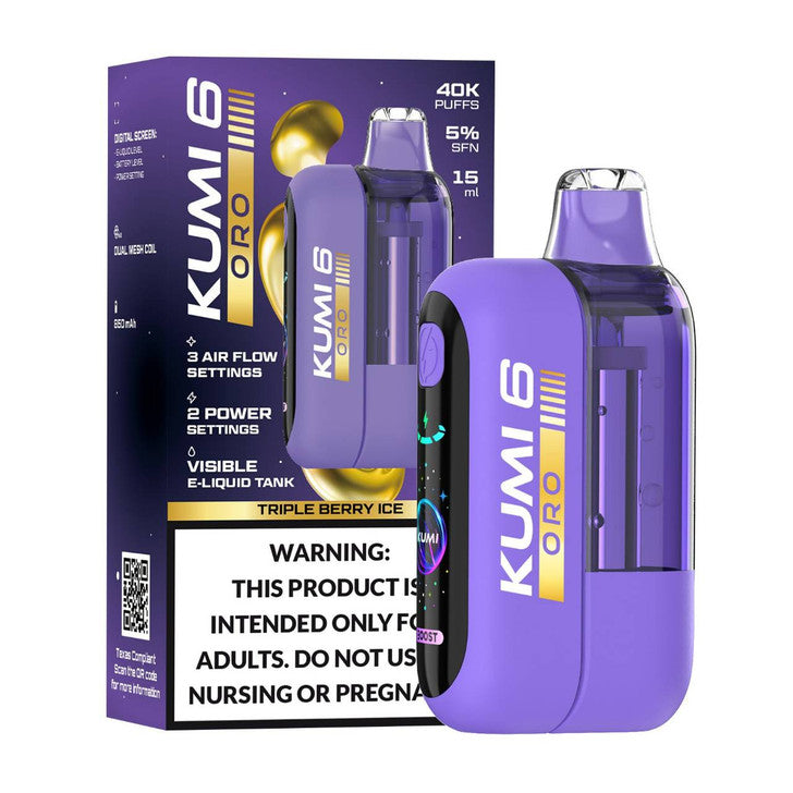 Triple Berry Ice - Kumi 6 Oro 40k Disposable