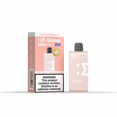 Strawmelon Peach Ice - Off Stamp SW16K Disposable Pod