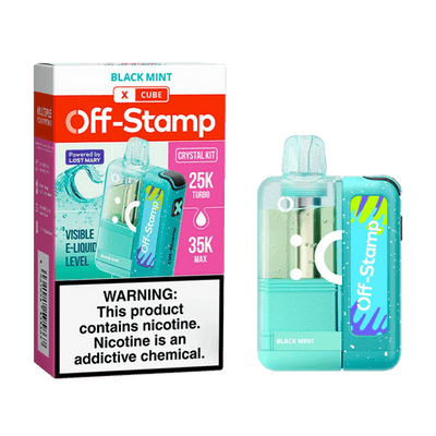 Black Mint - Off Stamp X-Cube Crystal Kit Disposable