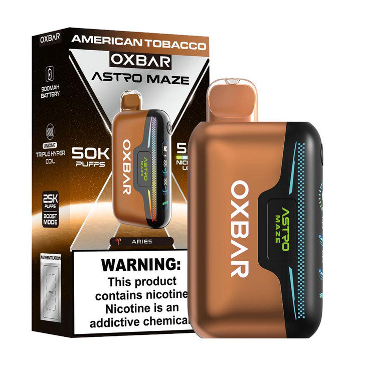 American Tobacco - Oxbar Astro Maze 50K Disposable
