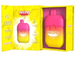 Pina Colada flavored disposable vape from Packwoods