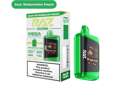 Raz Disposable Vape DC25000 - Sour Watermelon Peach