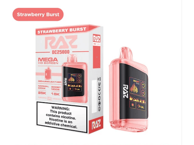 Raz Disposable Vape DC25000 - Strawberry Burst