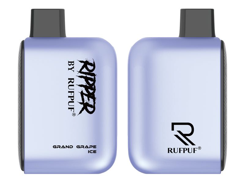Ripper By Rufpuf Grand Grape ice Disposable Vape