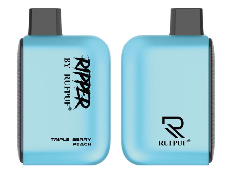 Ripper By Rufpuf Triple Berry Peach Disposable Vape