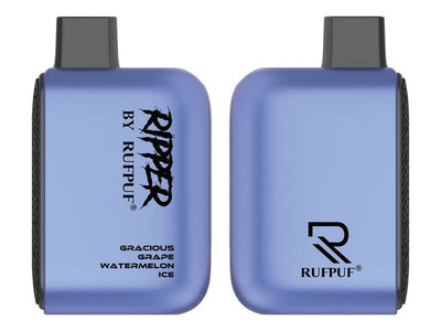 Ripper By Rufpuf Gracious Grape Watermelon ice Disposable Vape