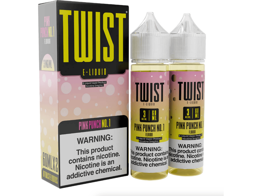 Twist E-Liquid - Pink Punch NO.1 120ML Bottle